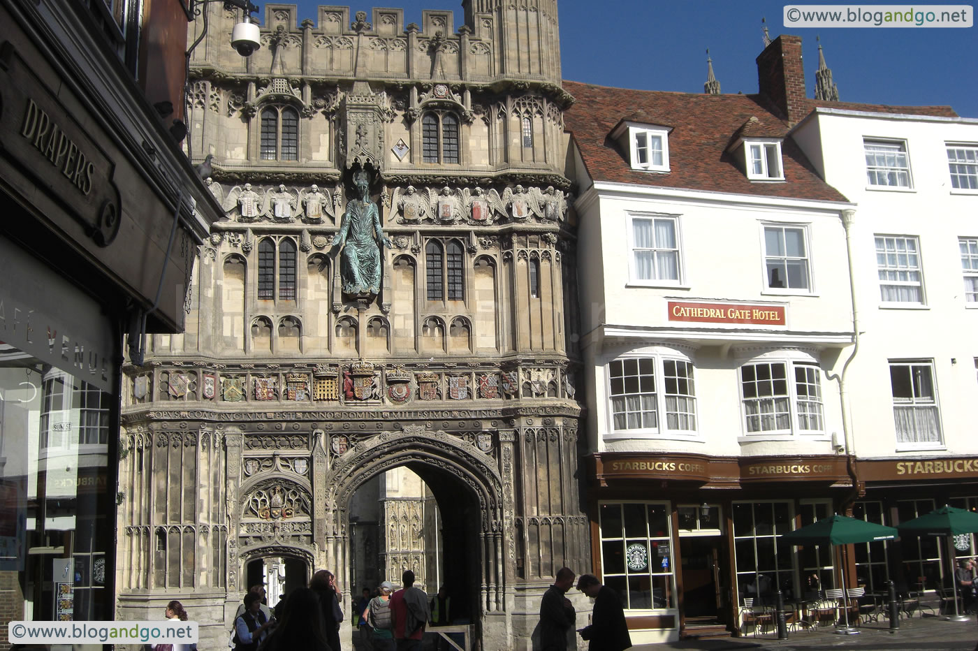 Canterbury - Cathedral Gate